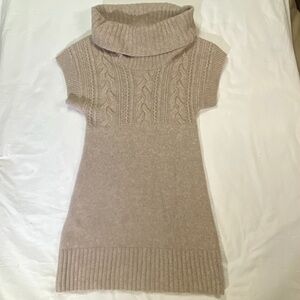 Banana Republic Taupe Cowl Neck Sweater